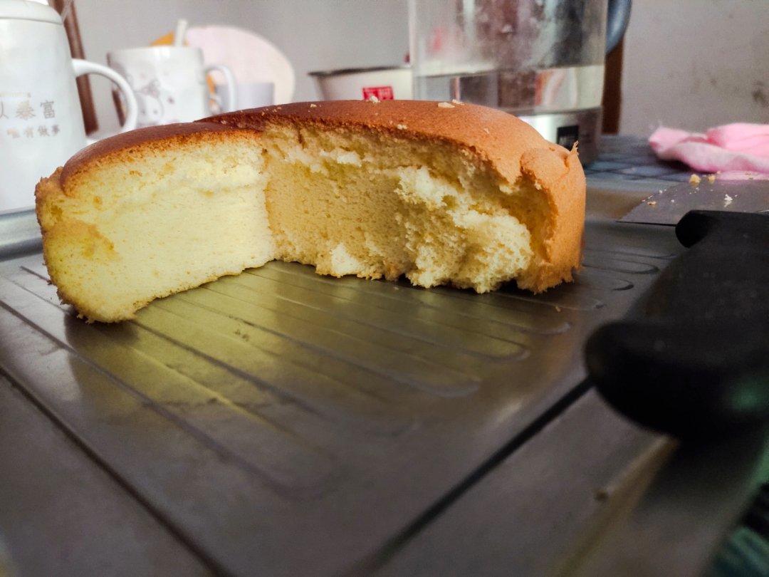 视频菜谱:原味戚风蛋糕8寸戚风蛋糕不裂