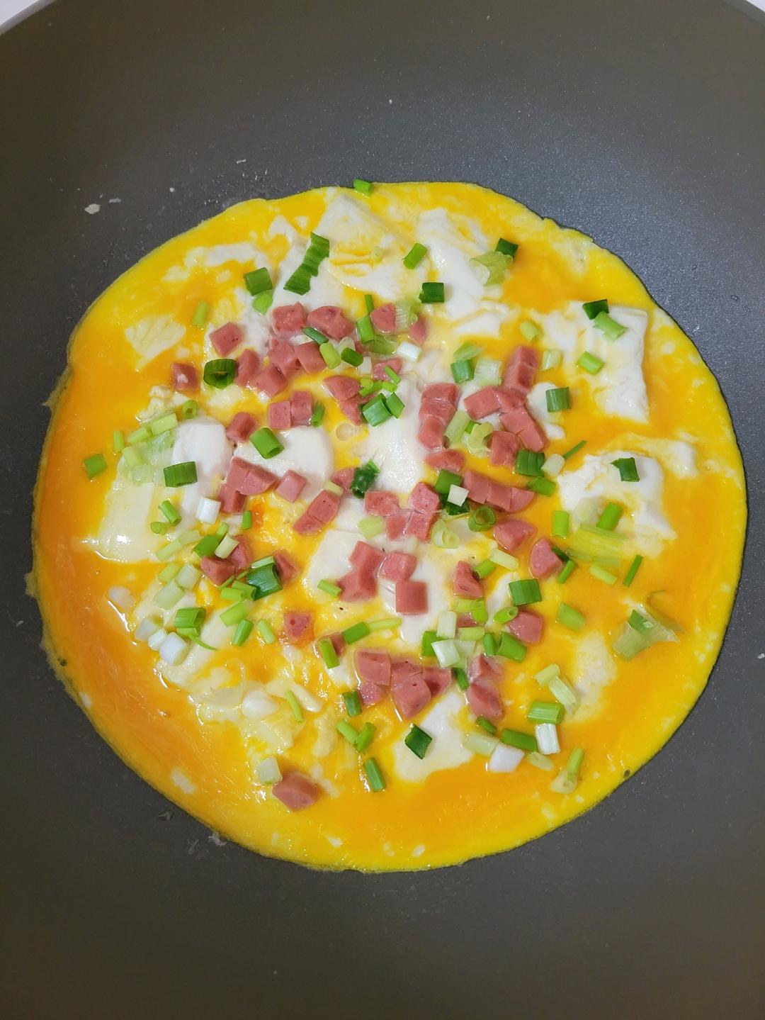 鸡蛋抱豆腐
