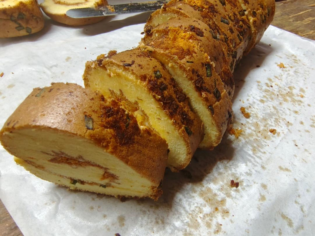 怎么卷都不裂的肉松蛋糕卷