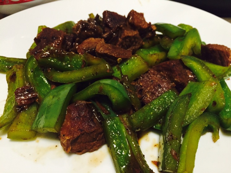 黑椒牛柳
