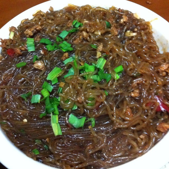 肉末粉丝煲