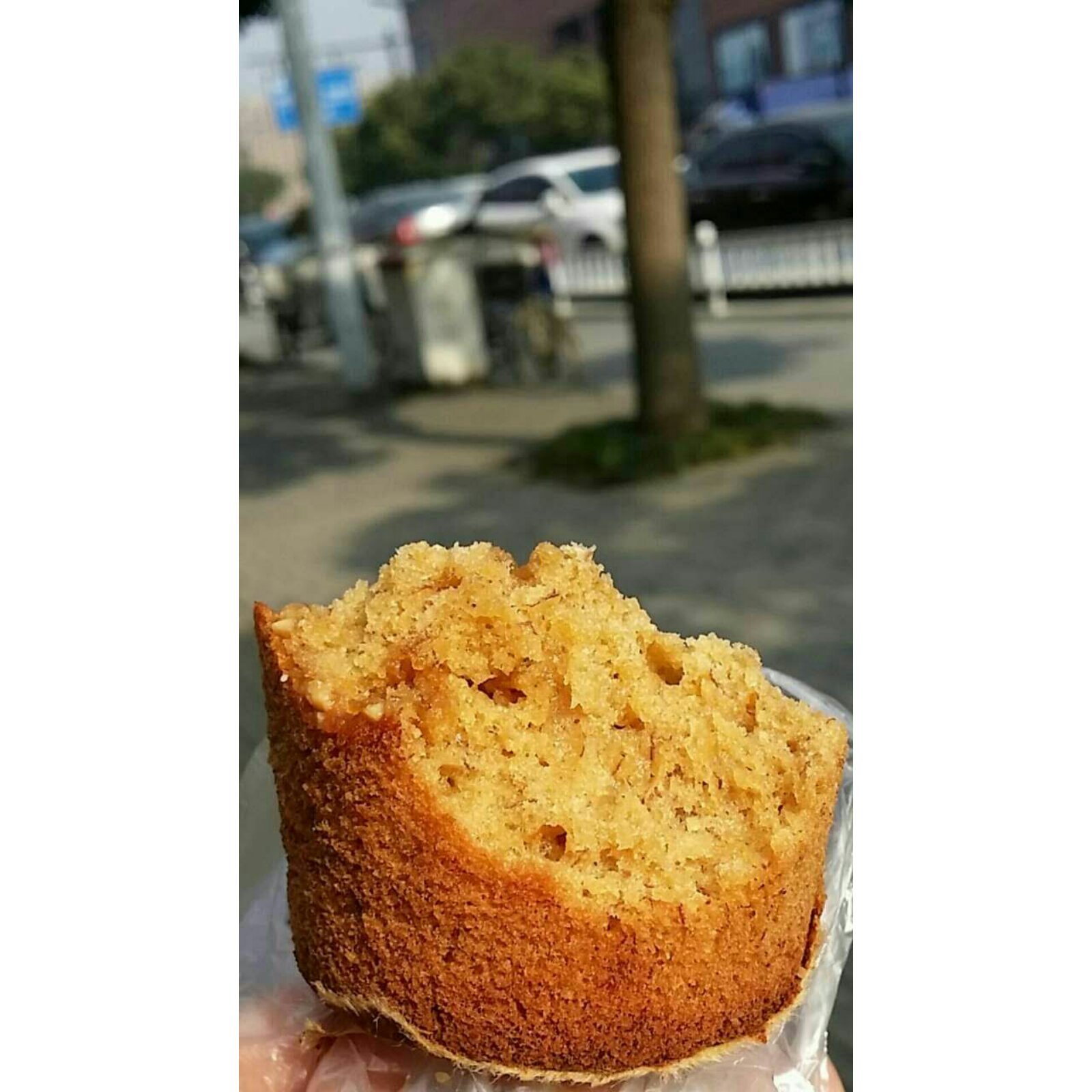 红糖全麦香蕉马芬
