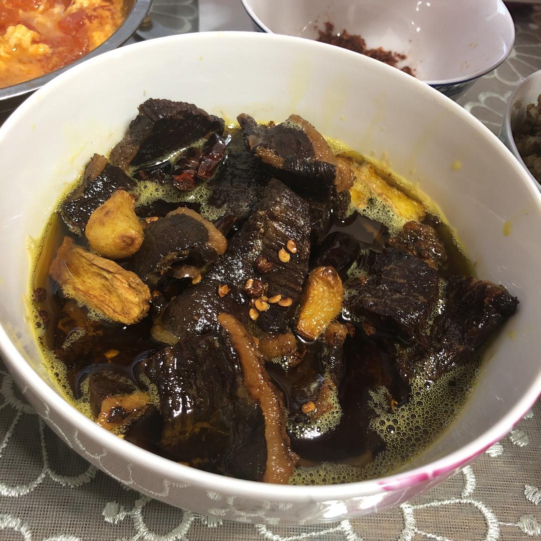 油淋干巴