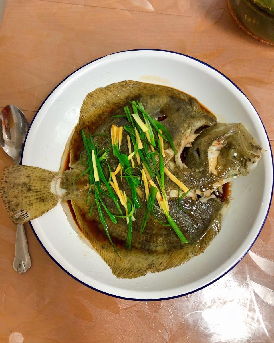 清蒸多宝鱼（黄鱼、鲈鱼、桂鱼……）