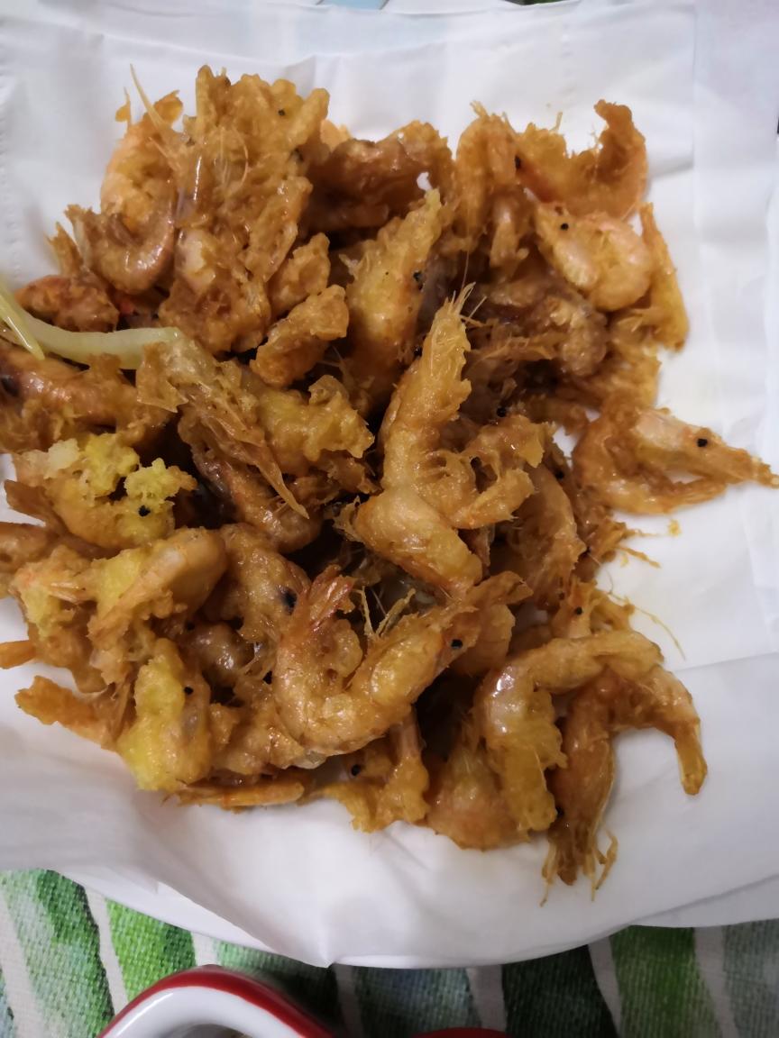 干炸小河虾