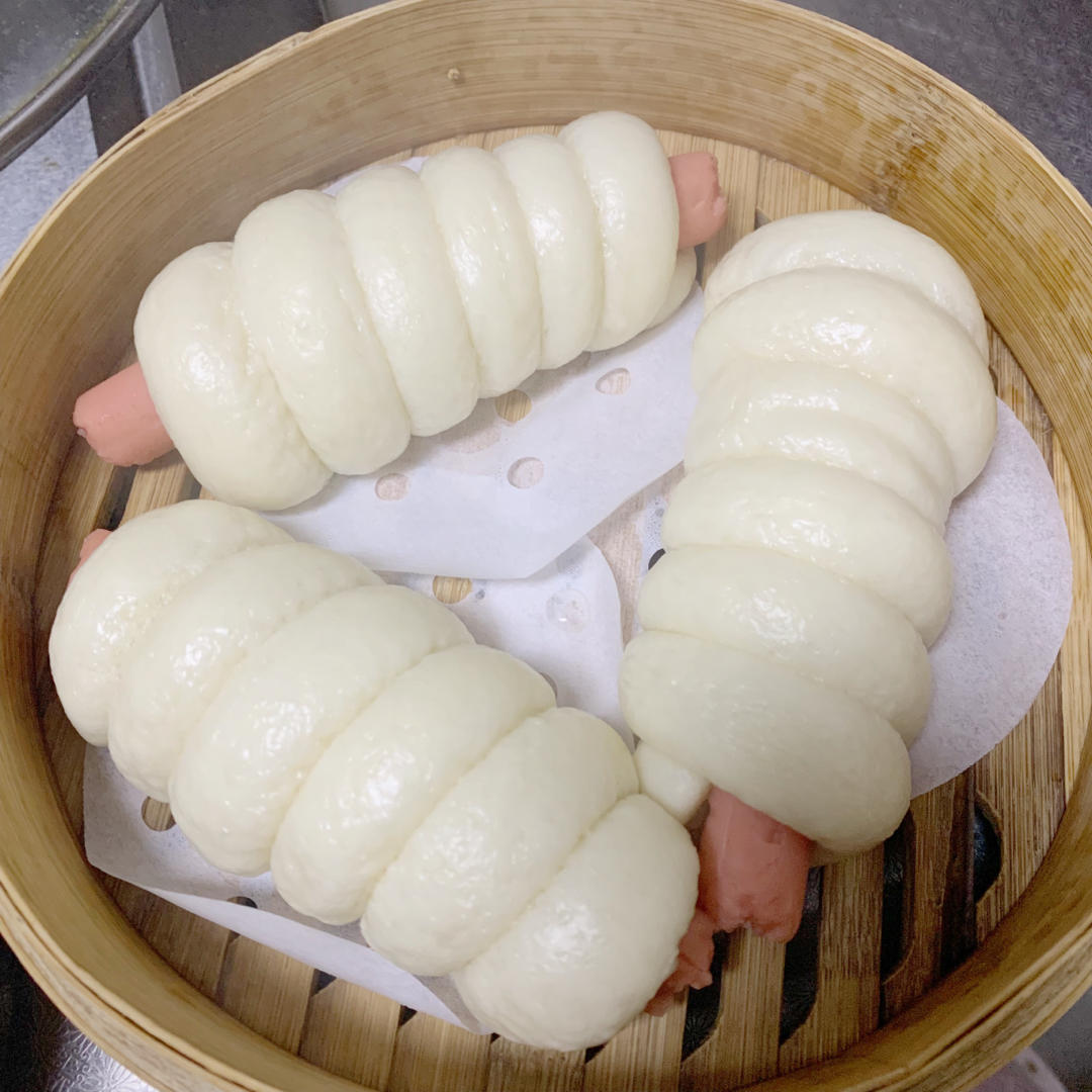 花样馒头——肠仔包