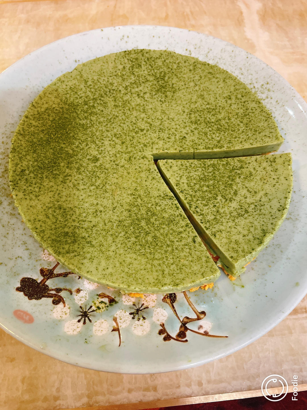 低脂抹茶慕斯蛋糕！好吃不长胖❗️免烤箱