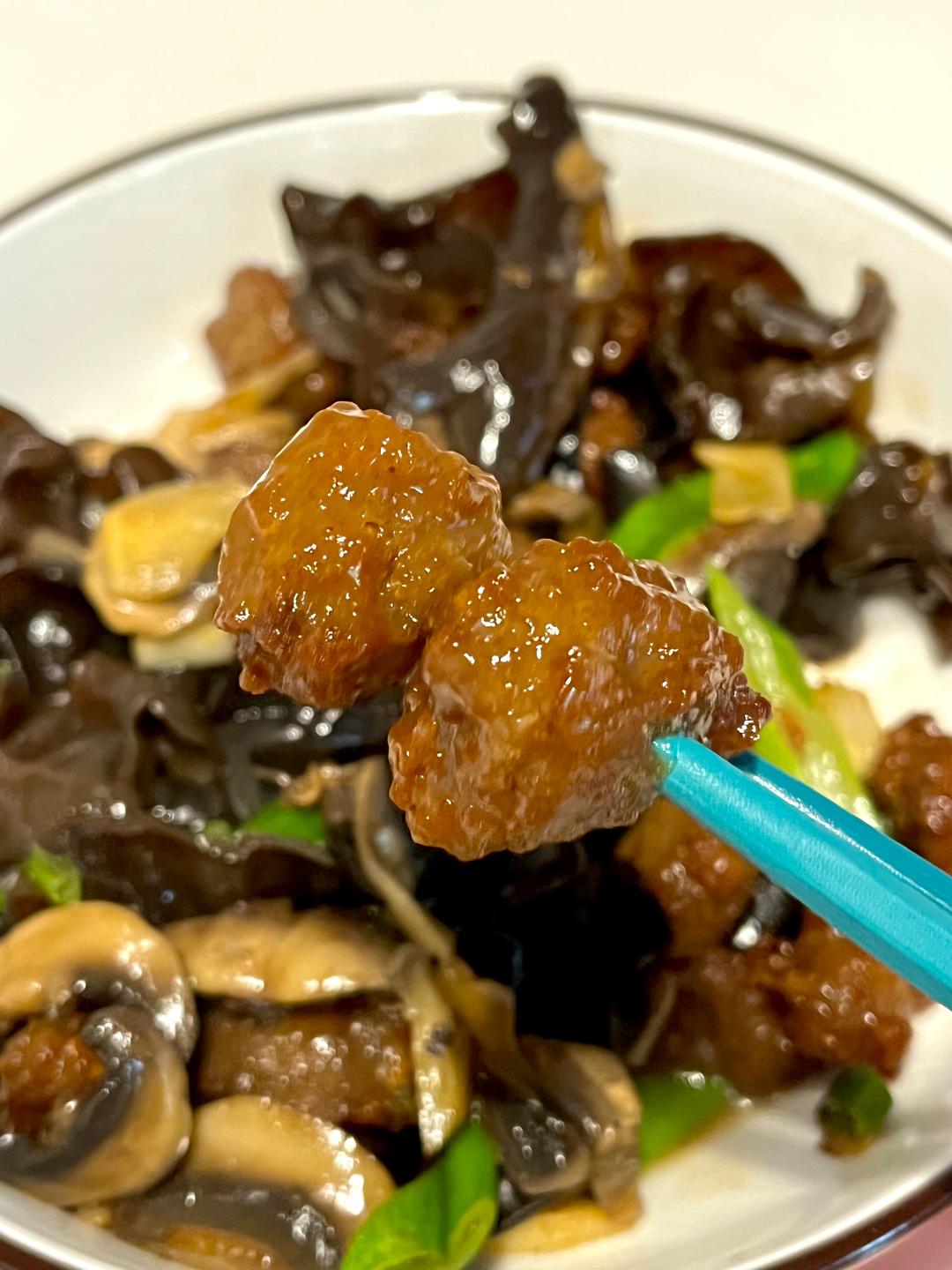 家常炸丸子烩菜