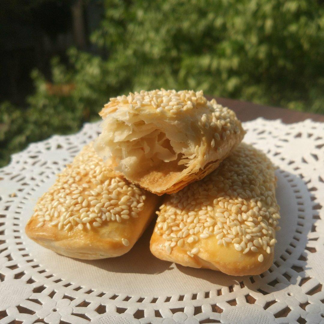 june香猪做的芝麻小烧饼