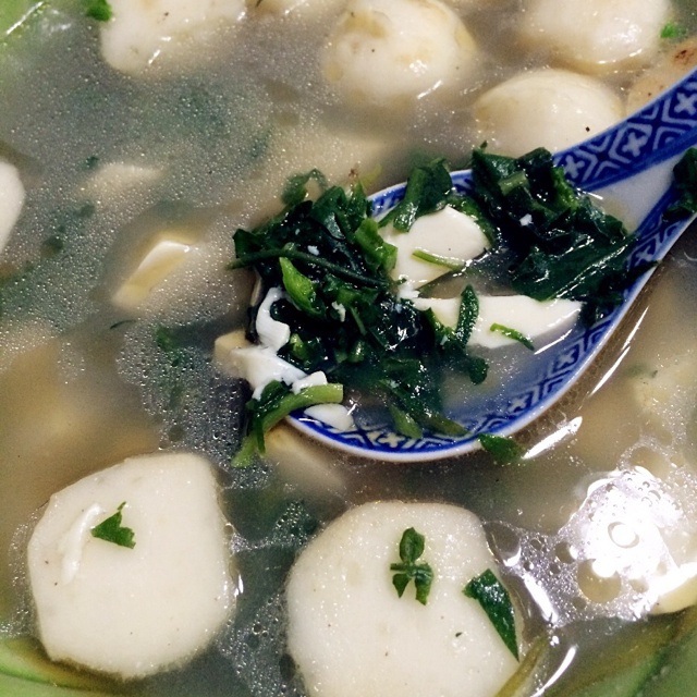 荠菜豆腐羹