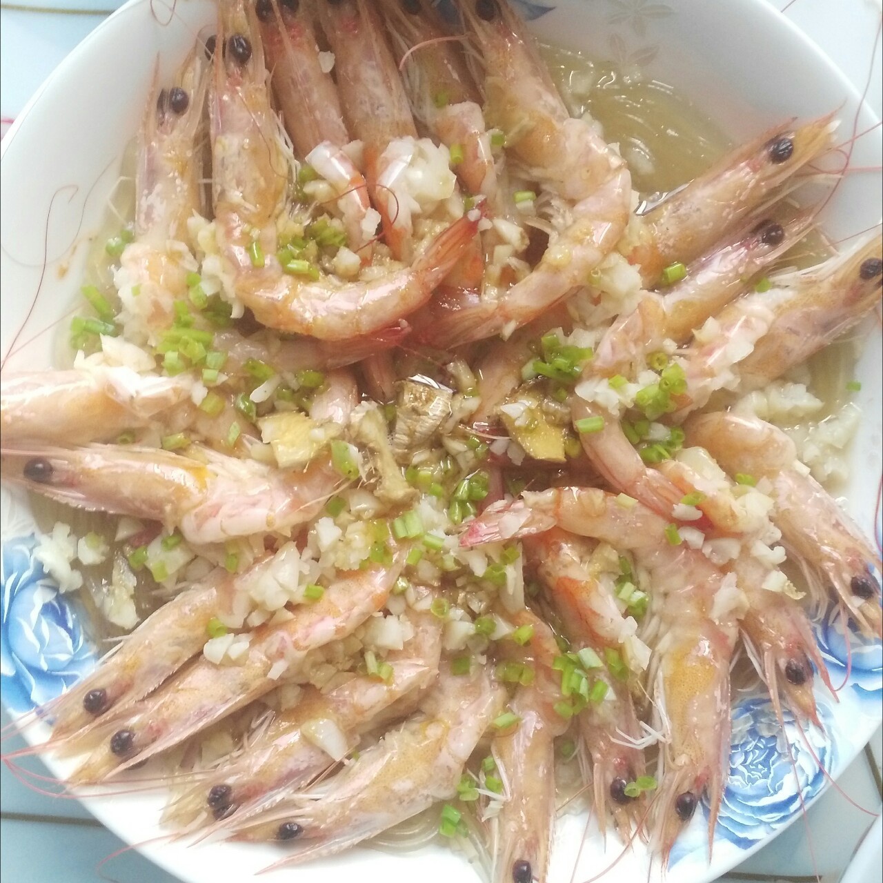 蒜蓉粉丝蒸虾