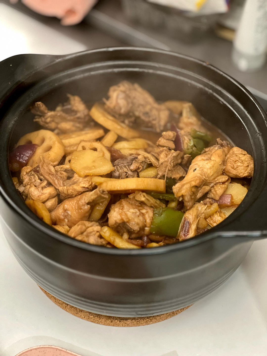 铸铁锅食谱——广东鸡煲