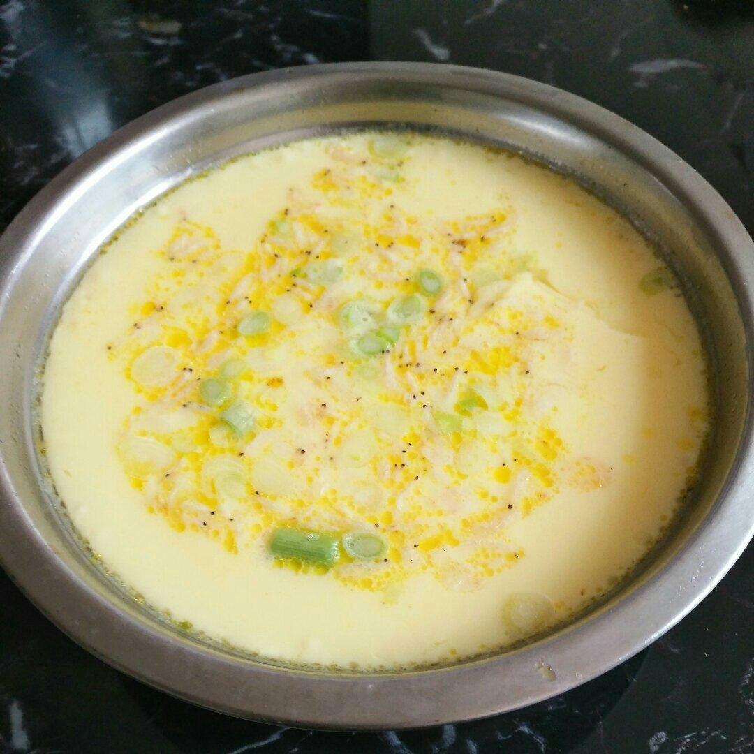 流小厨做的鸡蛋糕蒸鸡蛋糕蒸鸡蛋羹