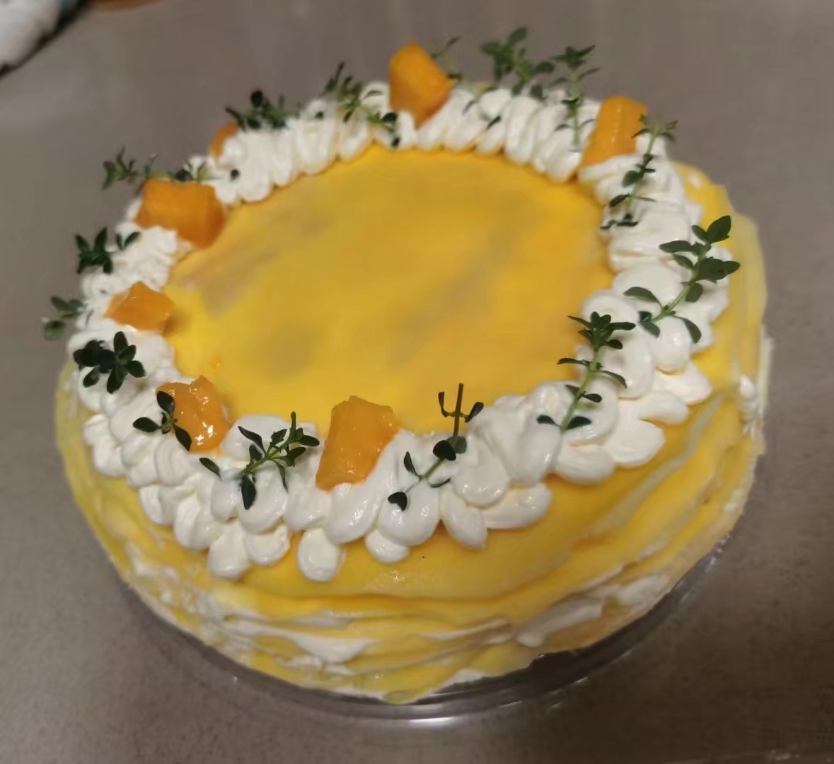 榴莲or芒果千层蛋糕（八寸）