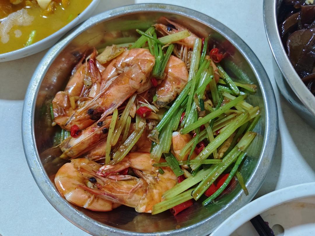 香炒虾