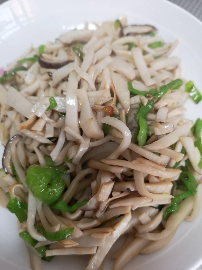 清炒杏鲍菇丝