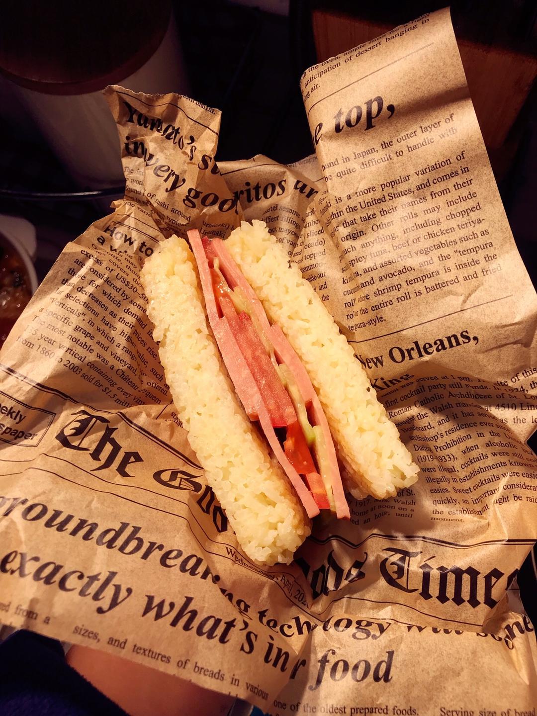 美味米汉堡