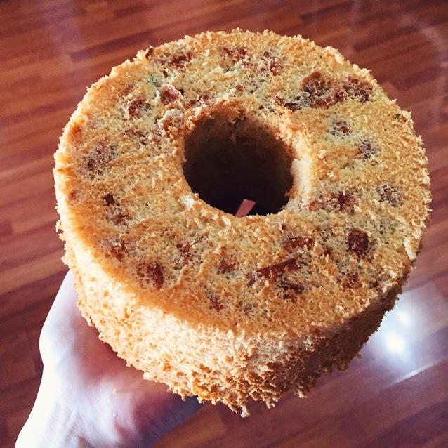 酸乳酪沙拉酱鲑鱼戚风蛋糕（改自小岛喜和奶油起司熏鲑鱼戚风蛋糕）的做法