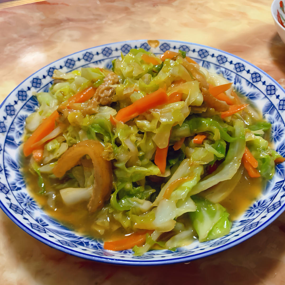 清炒包菜丝（卷心菜）