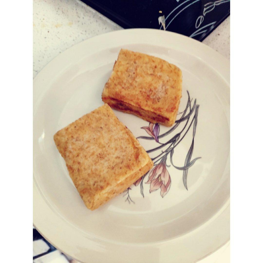就这么简单的香蕉吐司