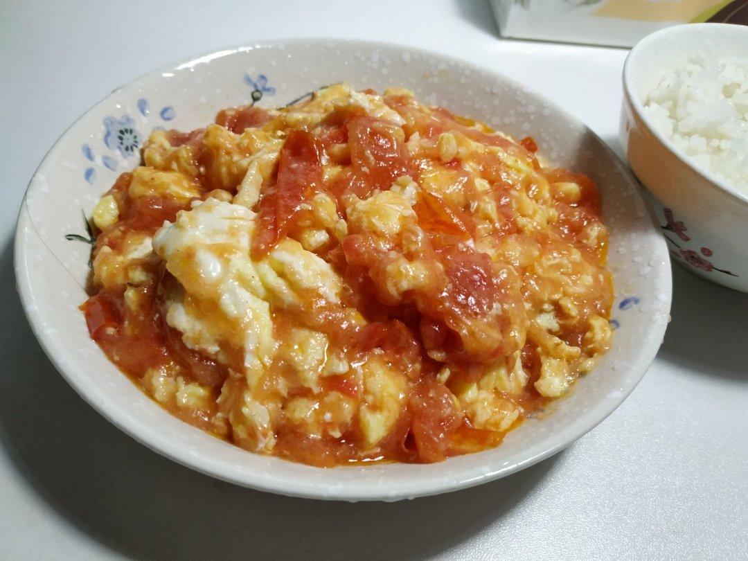 西红柿炒鸡蛋（嫩滑版）