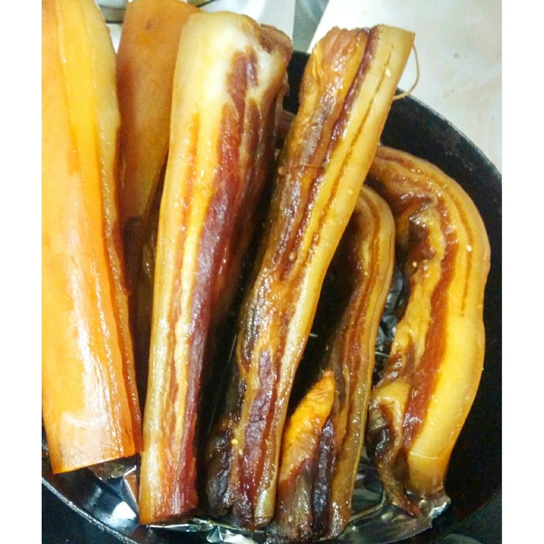 自制湖南烟熏腊肉