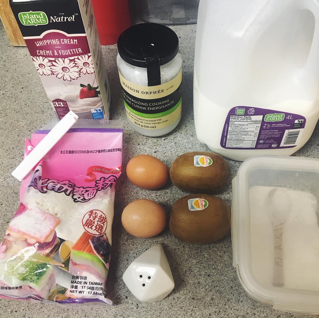 纯奶手撕吐司的做法 步骤1