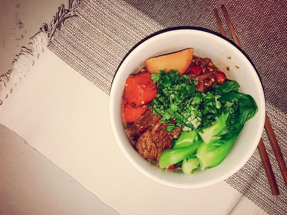 番茄土豆炖牛腩