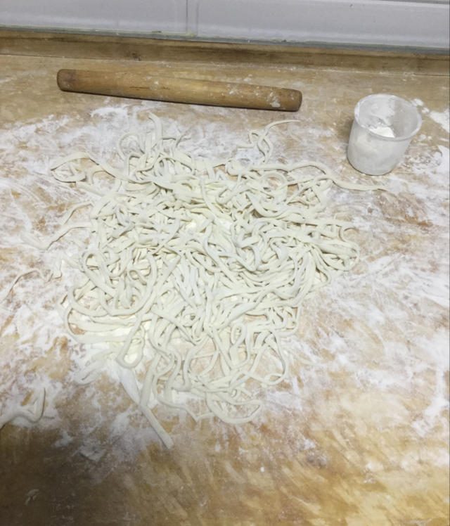 手擀面（面包机揉面）