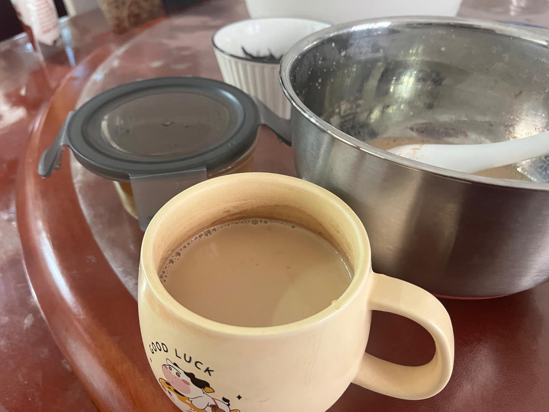 超香浓手煮奶茶（绿茶）