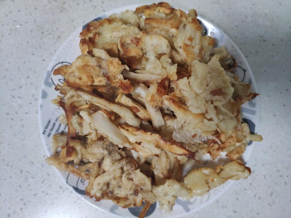 椒盐香酥入味杏鲍菇