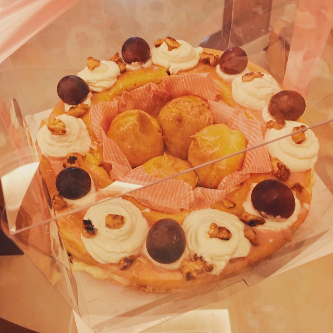 高颜值的花环泡芙