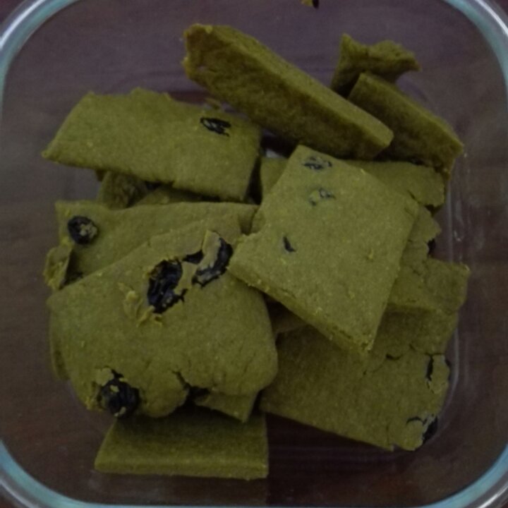 抹茶蔓越莓饼干