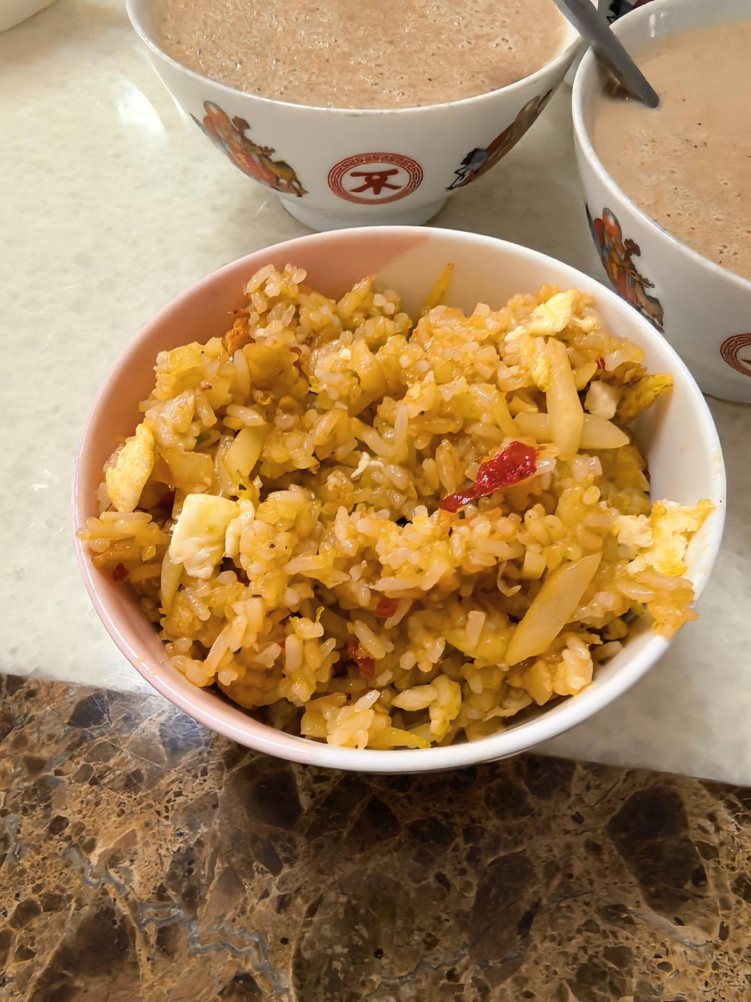 炒米饭蛋炒饭二十分钟快手家常
