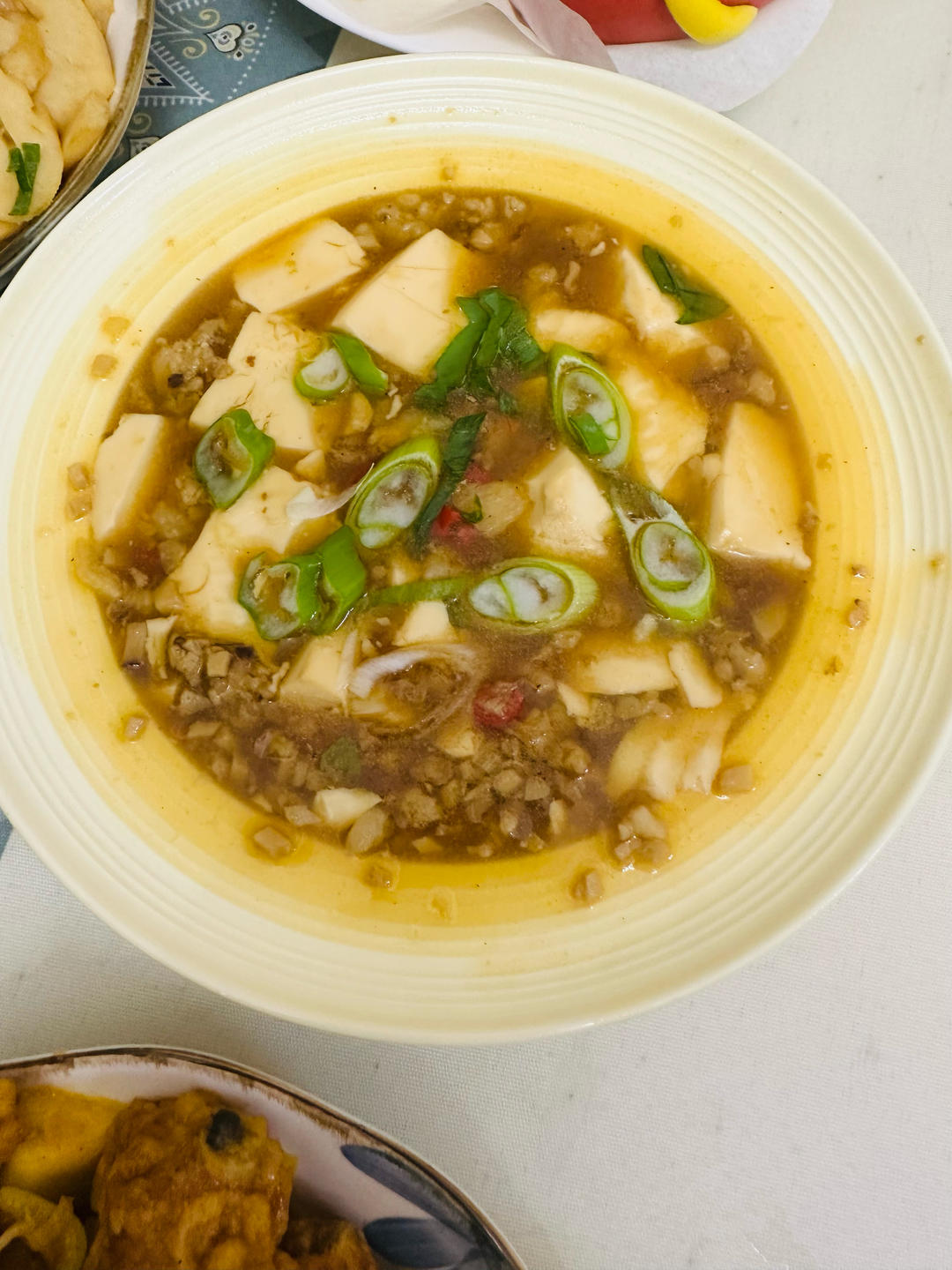 肉末嫩豆腐｜嫩滑口感爽口！这道快手菜超级下饭！！（减脂少油版）