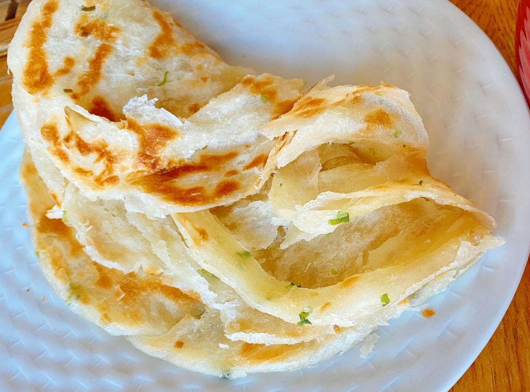 半烫面发酵葱油饼