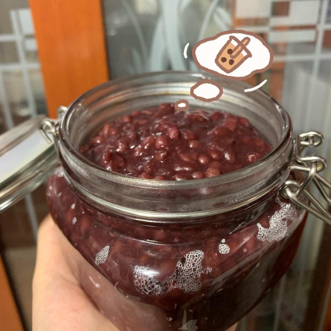 红豆奶茶〰️蜜红豆❤️❤️