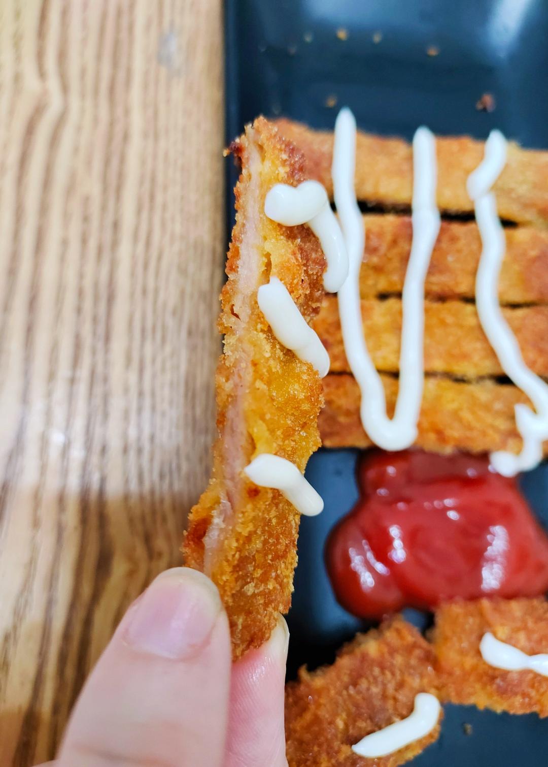 上海名堂炸猪排！脆薄炸街好吃！不掉粉不掉糠！