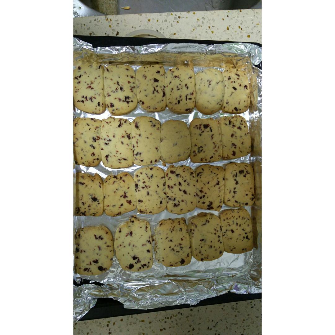 蔓越莓饼干的做法（烤箱做饼干）