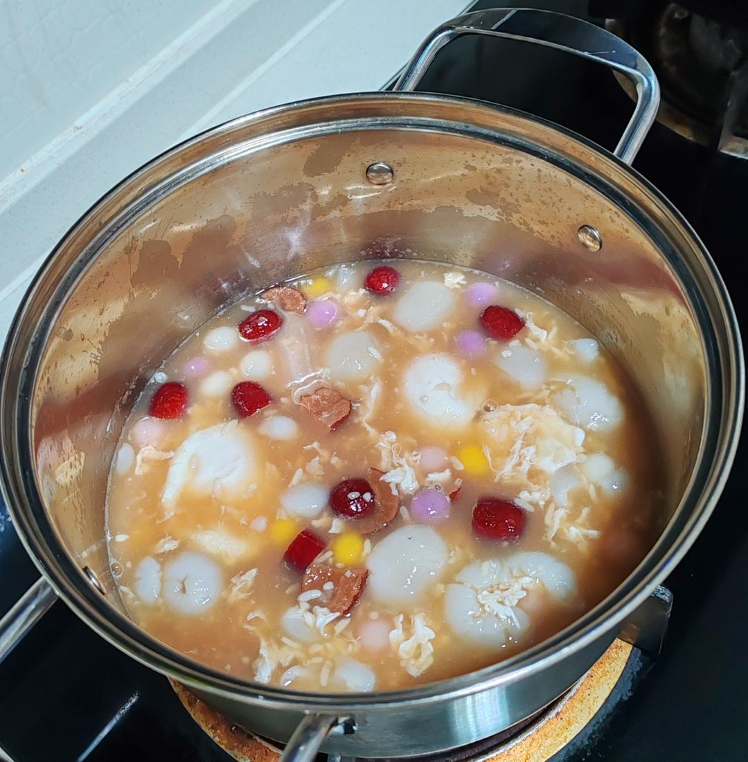 荔枝醪糟鸡蛋（夏日补气血）