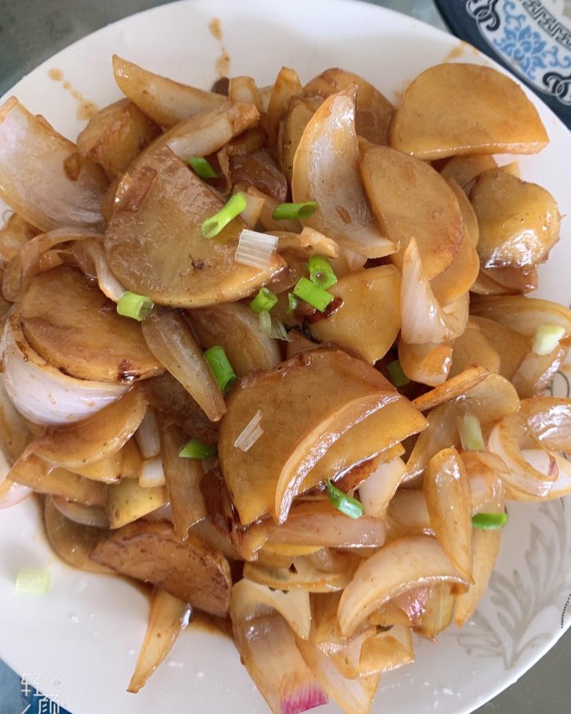豆瓣炒洋葱土豆