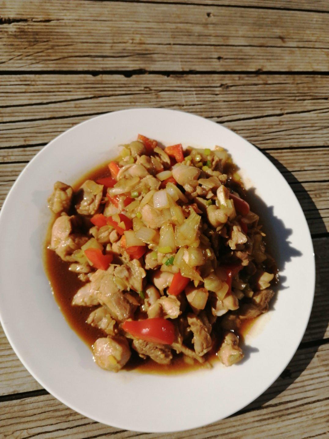 小炒鸡腿肉