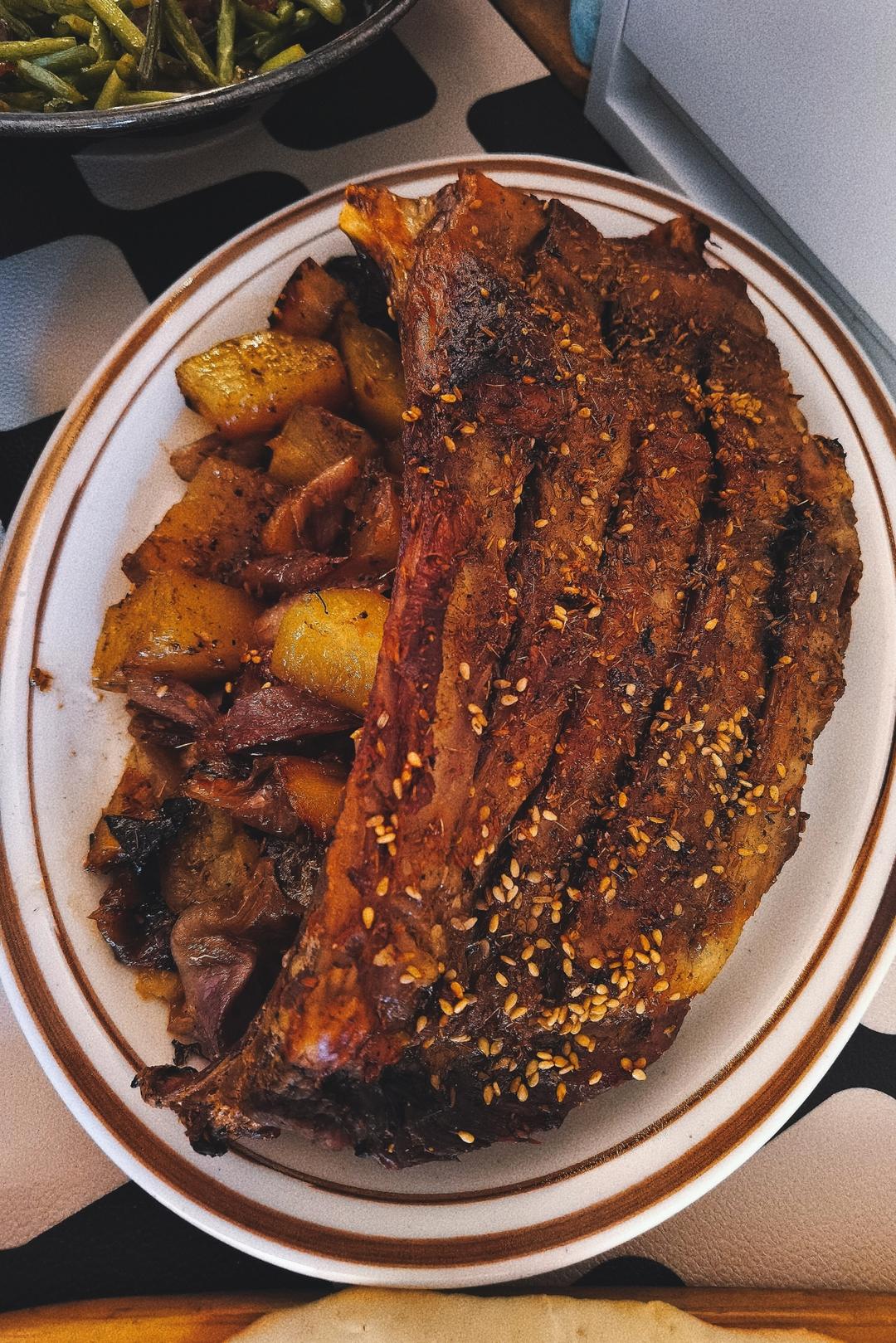 挡不住的诱惑～烤羊排