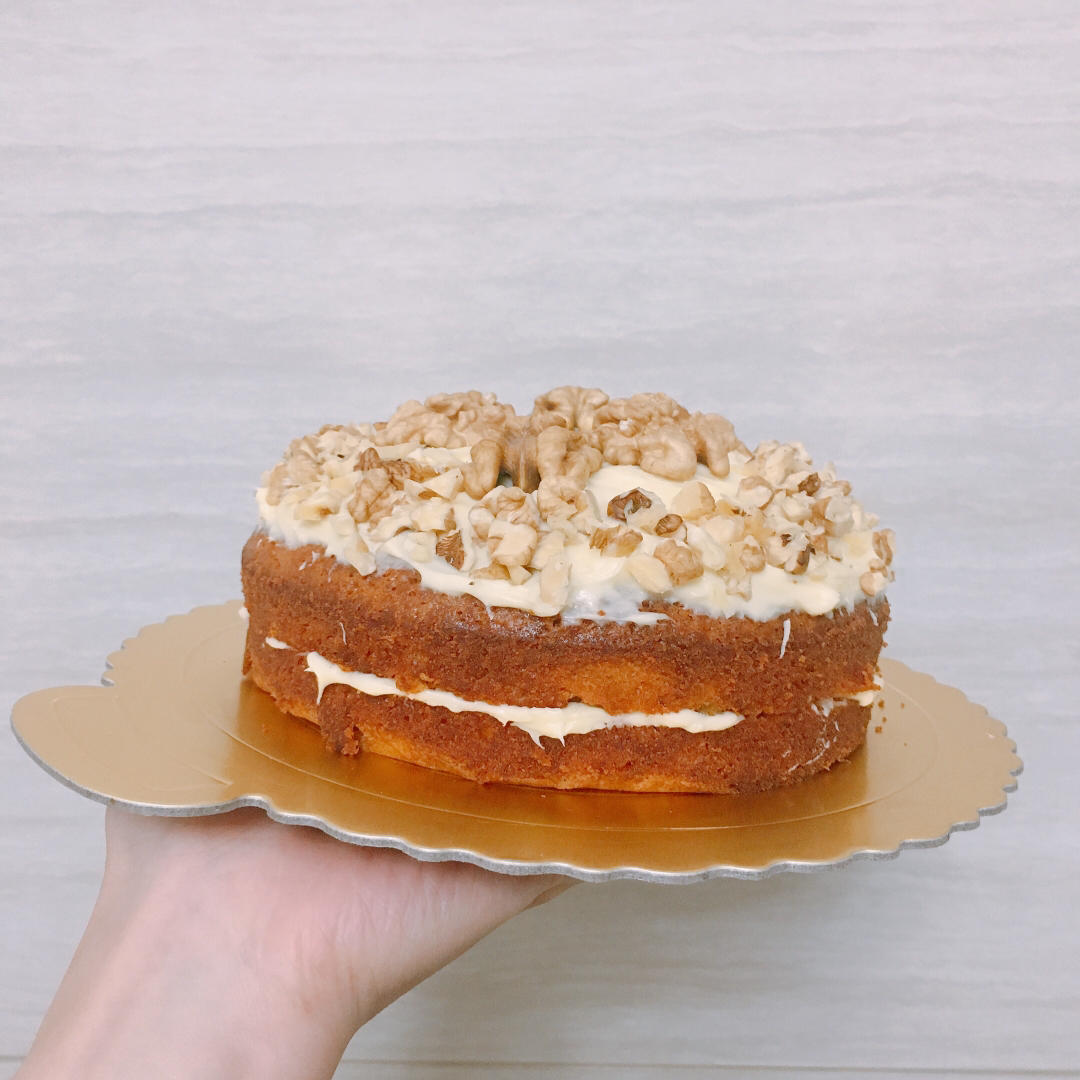 【曼达小馆】下午茶系列：胡萝卜蛋糕