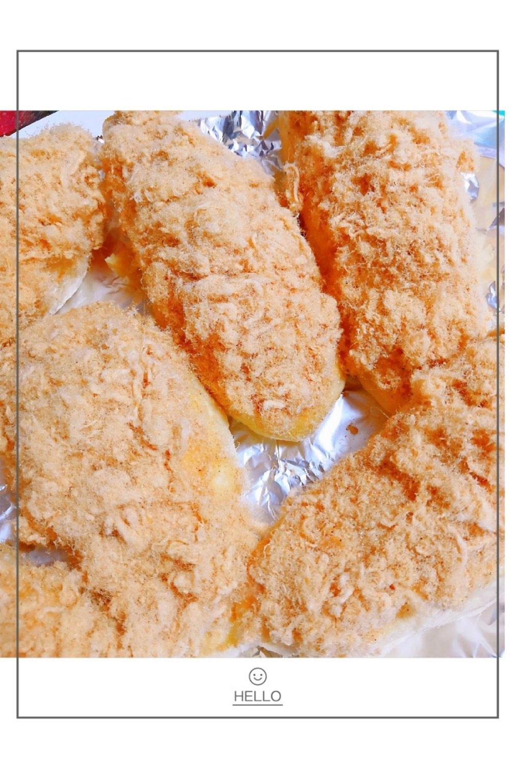 超软超美味的肉松面包