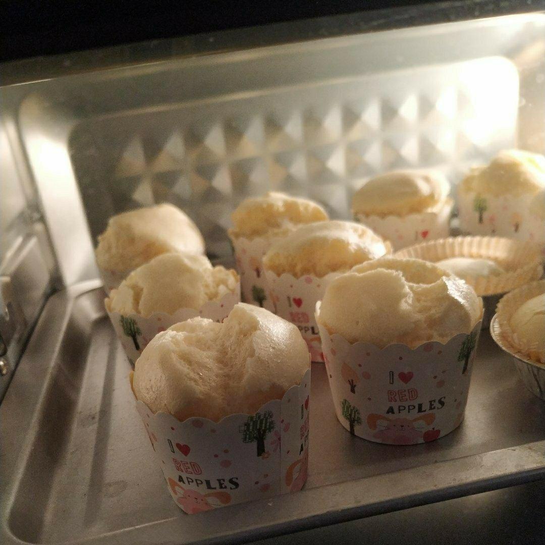 纸杯蛋糕（无奶，细腻清甜 ）详细版本