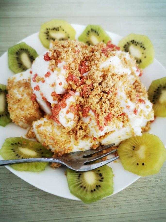 （只需4种材料)牛奶小方