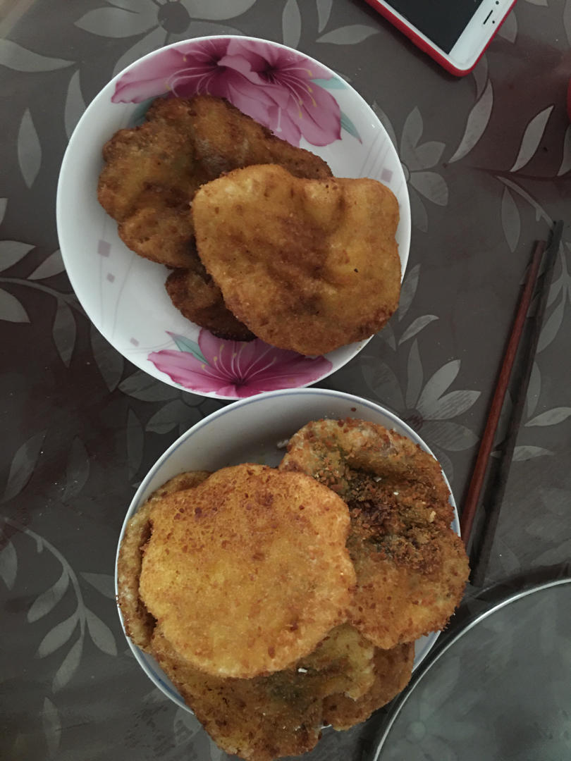 东北油炸糕（糯米粉豆沙馅儿）不翻车很简单