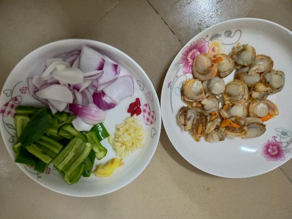 家常小炒扇贝肉