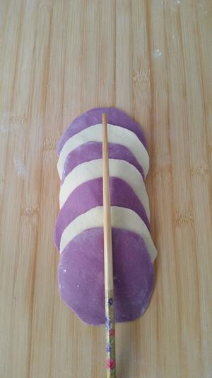紫薯玫瑰花馒头的做法 步骤23